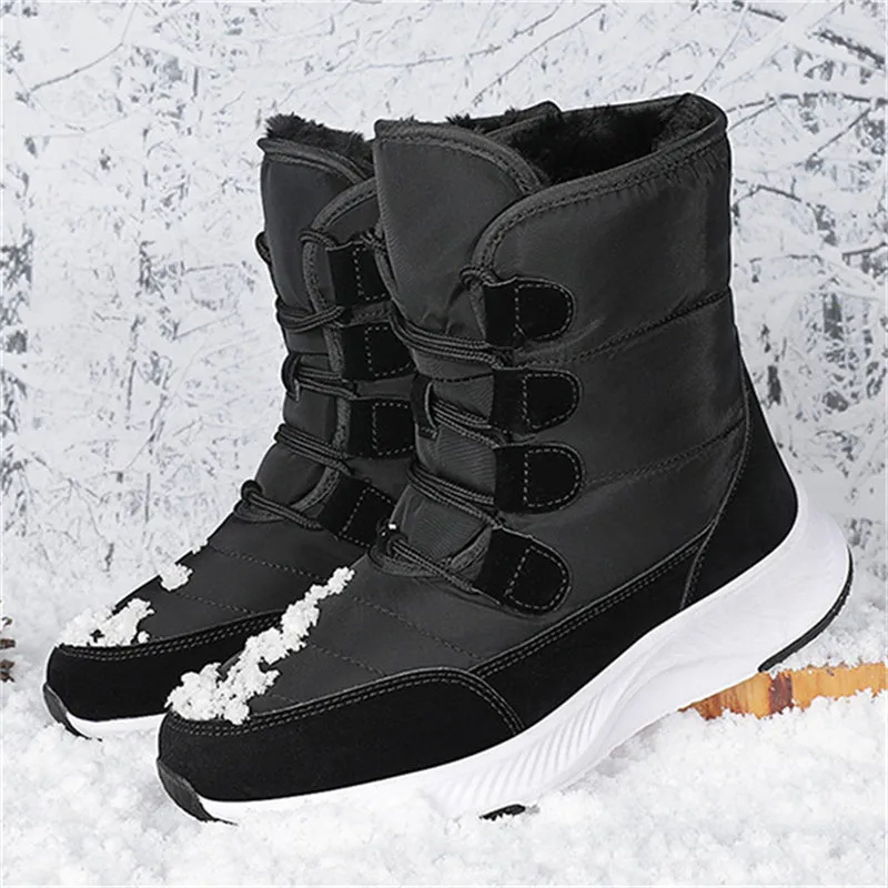 Winter Super Warm Non-Slip Thick Sole Women Cotton Snow Boots