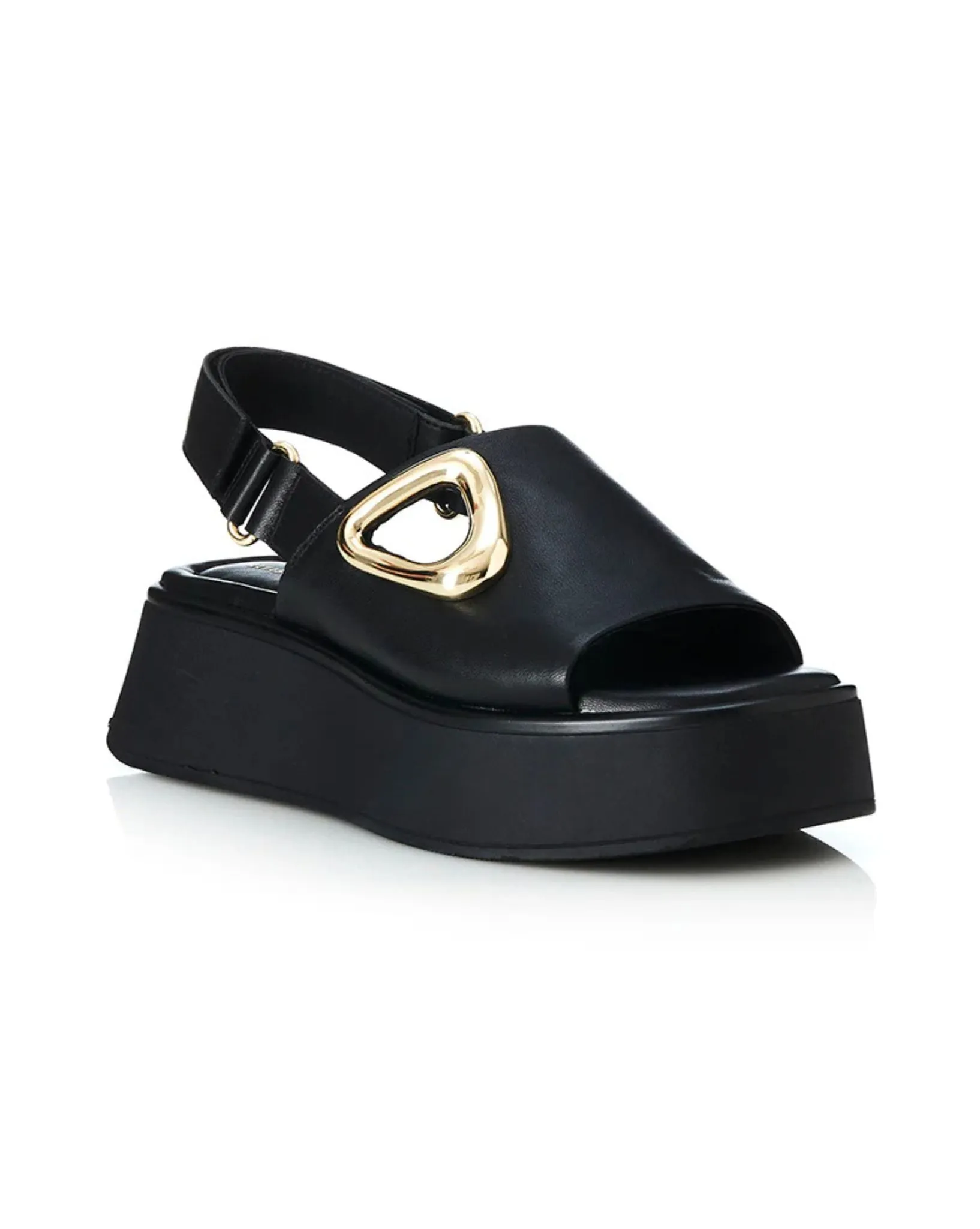 Womens Atlanta Shoe - Black Leather
