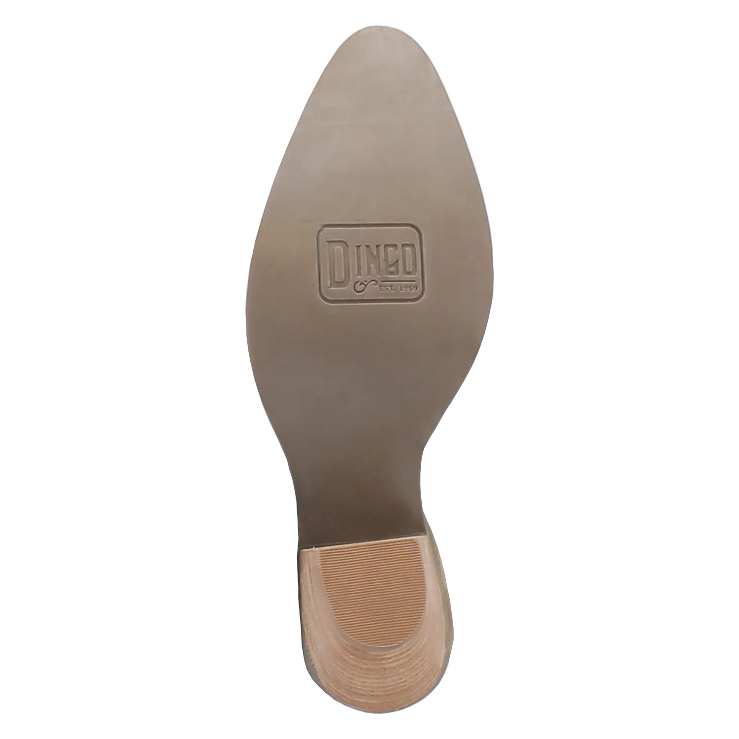 Women's Dingo Sand Bandida Zipper J-Toe Bootie with Bandana Accent