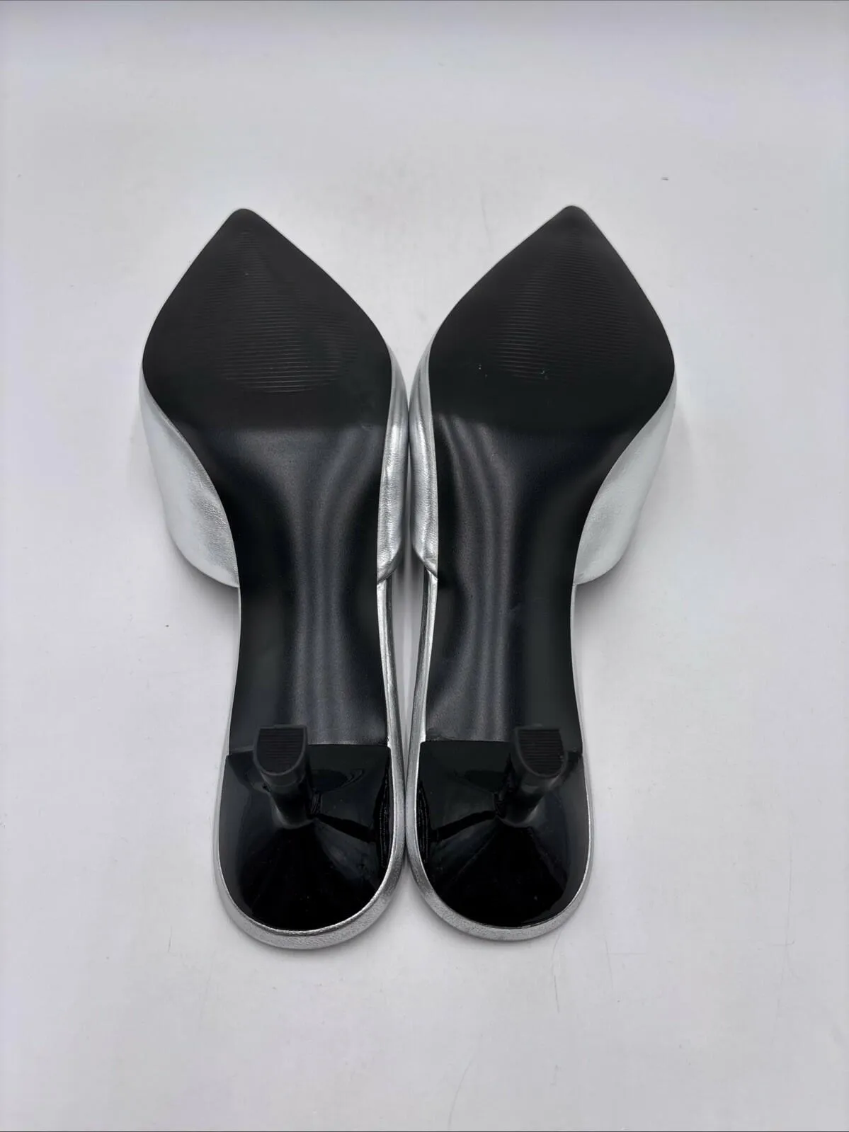 Women’s Steve Madden Mayven Flatform Sandals Silver Size 9.5 - Very Good