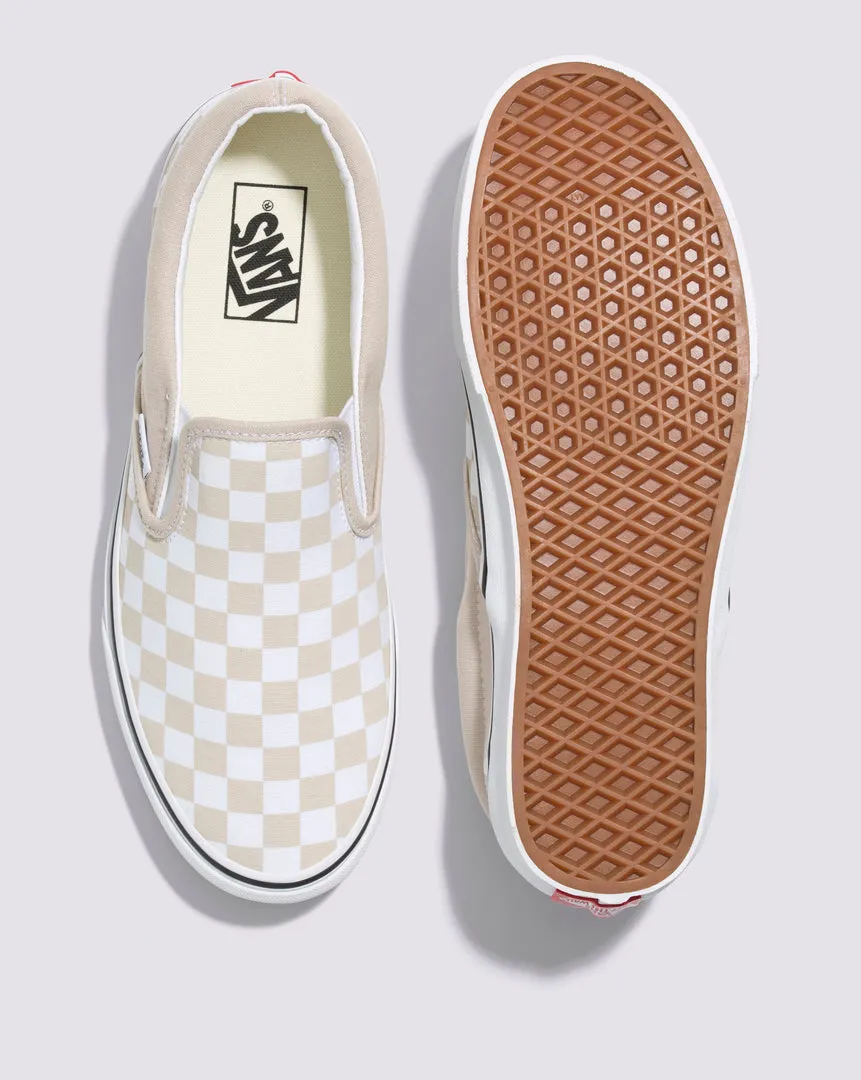 Zapatilla Classic Slip-On Color Theory Checkerboard French Oak