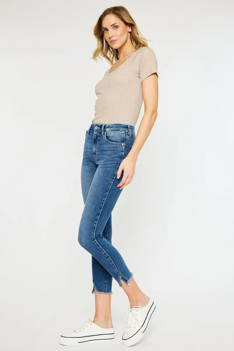 Zinnia High Rise Ankle Skinny Jeans