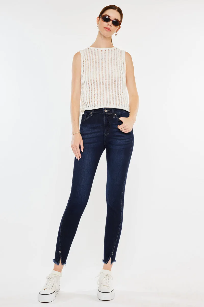Zinnia High Rise Ankle Skinny Jeans