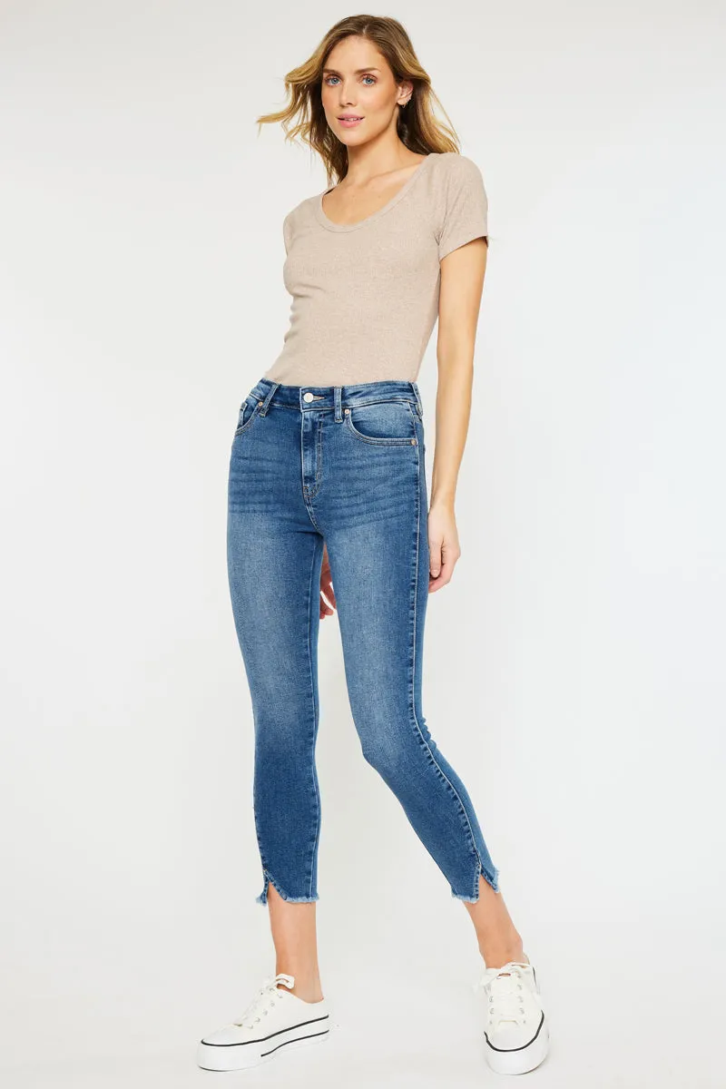 Zinnia High Rise Ankle Skinny Jeans