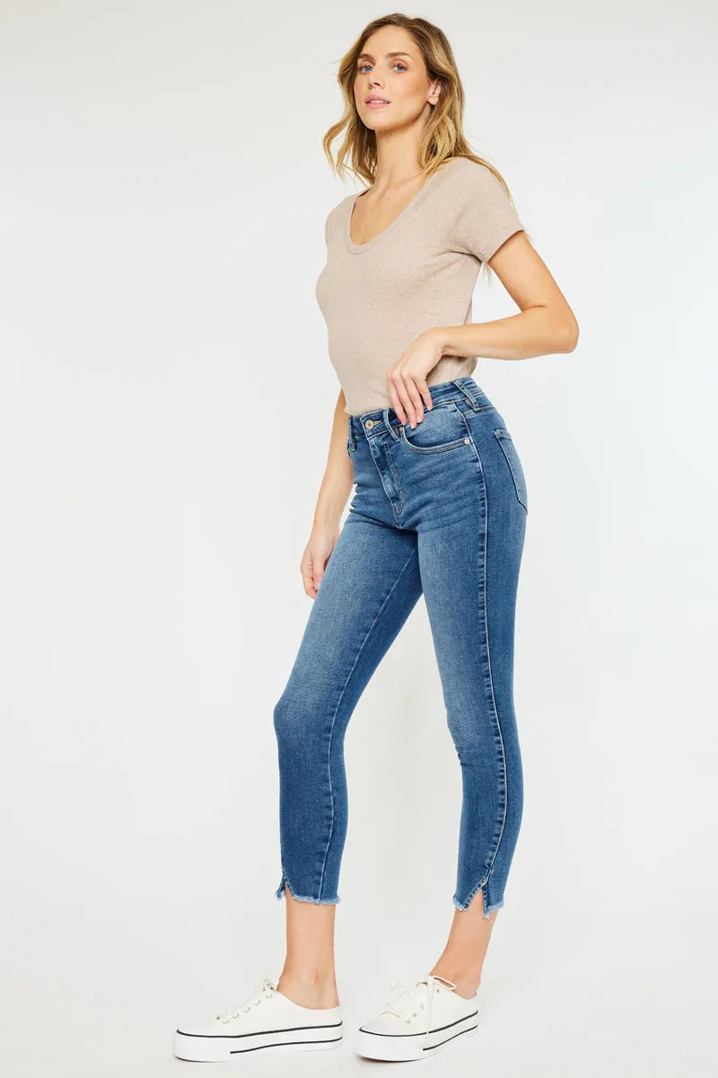 Zinnia High Rise Ankle Skinny Jeans