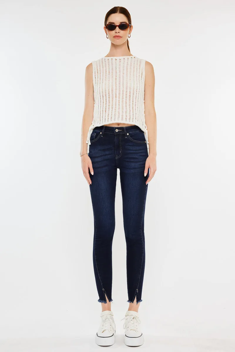 Zinnia High Rise Ankle Skinny Jeans