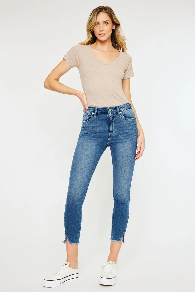 Zinnia High Rise Ankle Skinny Jeans