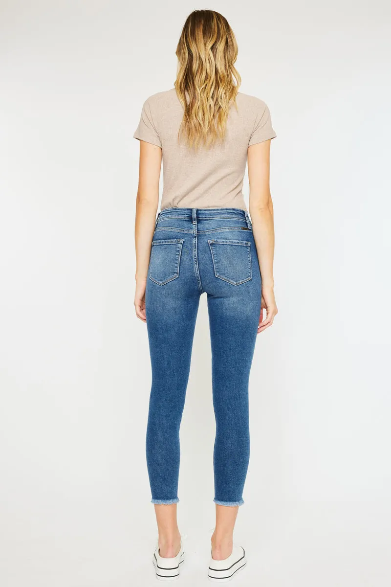 Zinnia High Rise Ankle Skinny Jeans
